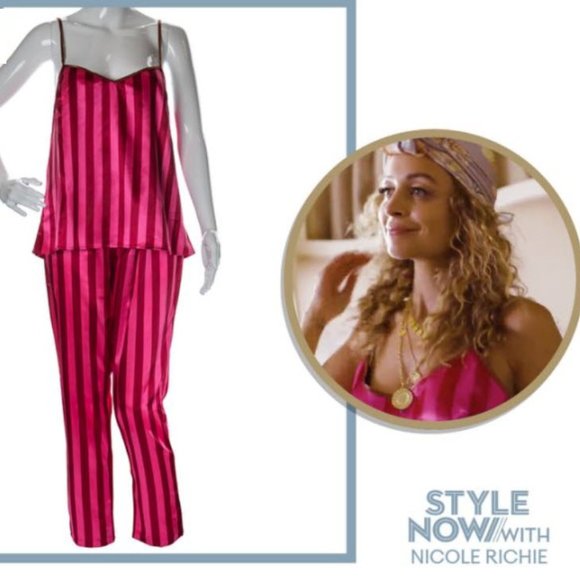 Claudine Sleep Set Pink Lava by Honey Minx - Picture 4 of 6